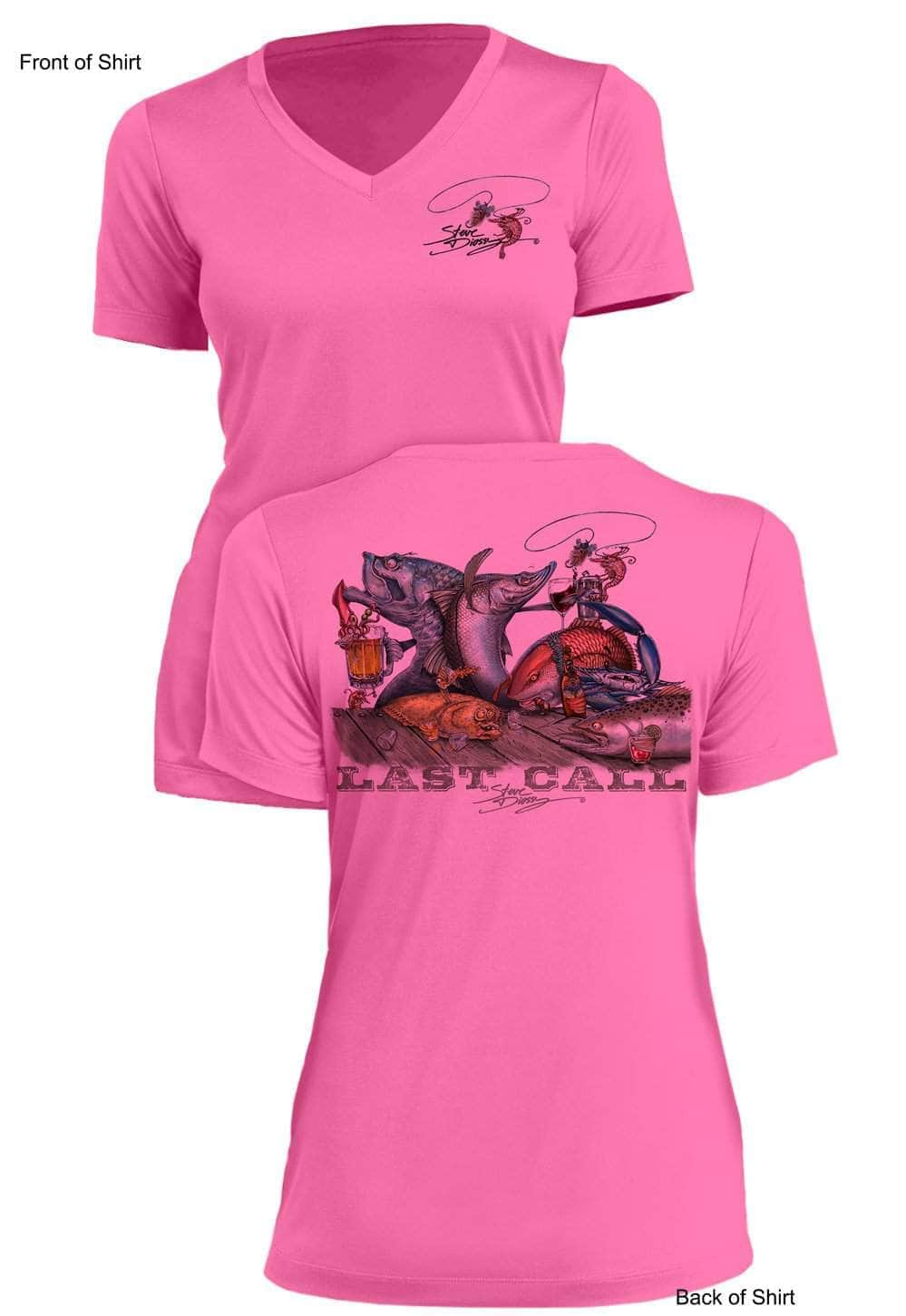 Last Call- Ladies Short Sleeve V-Neck-100% Polyester